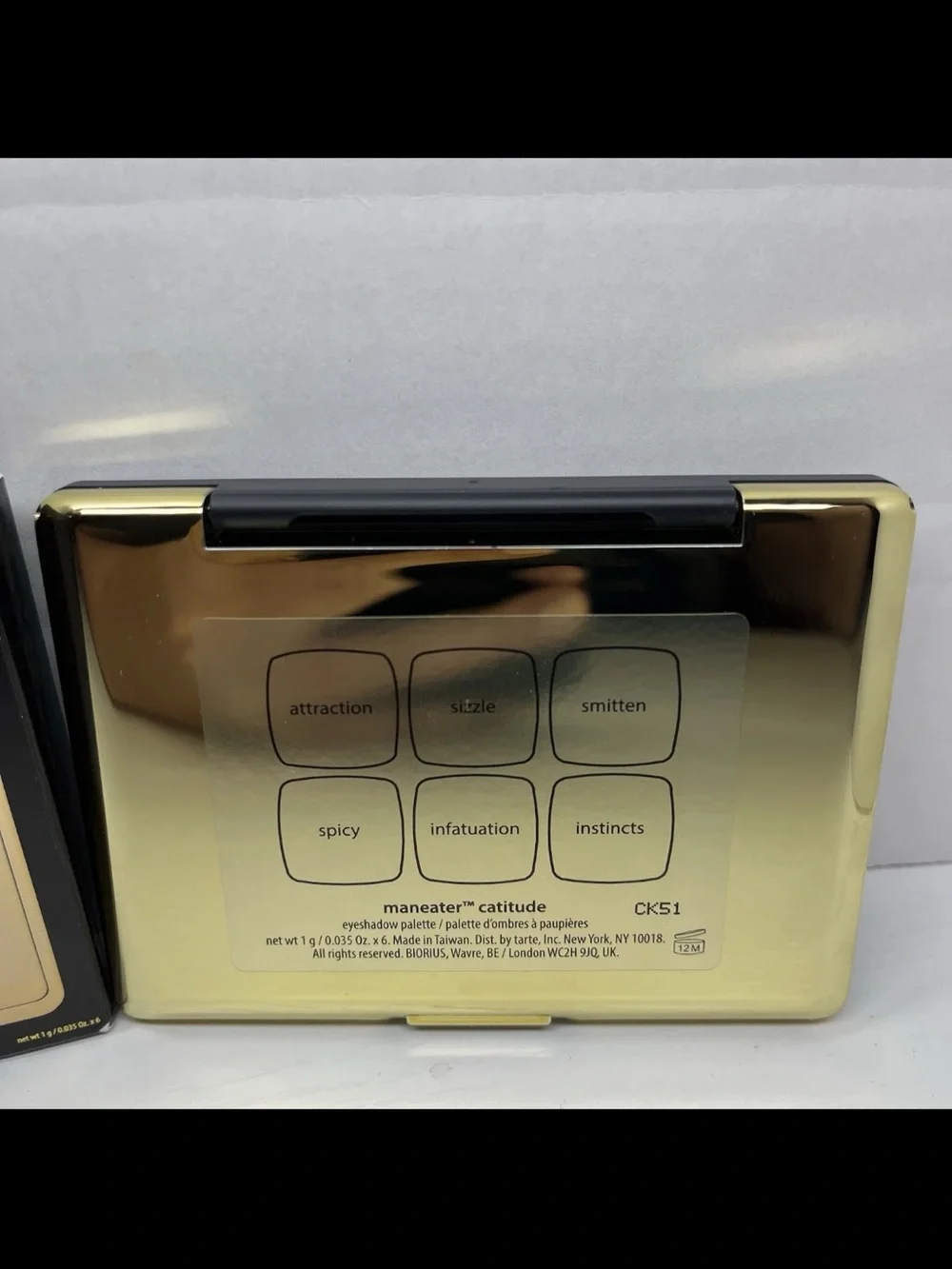 TARTE MANEATER CATITUDE EYESHADOW PALETTE - 6 Shades - New In Box
